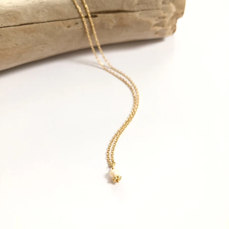 Collier "Made" plaqué or