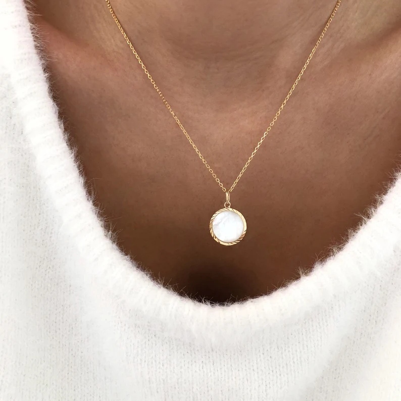 Collier "Gulia" plaqué or