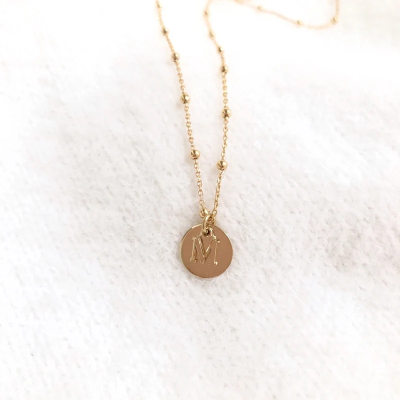 Collier "Omega" plaqué or