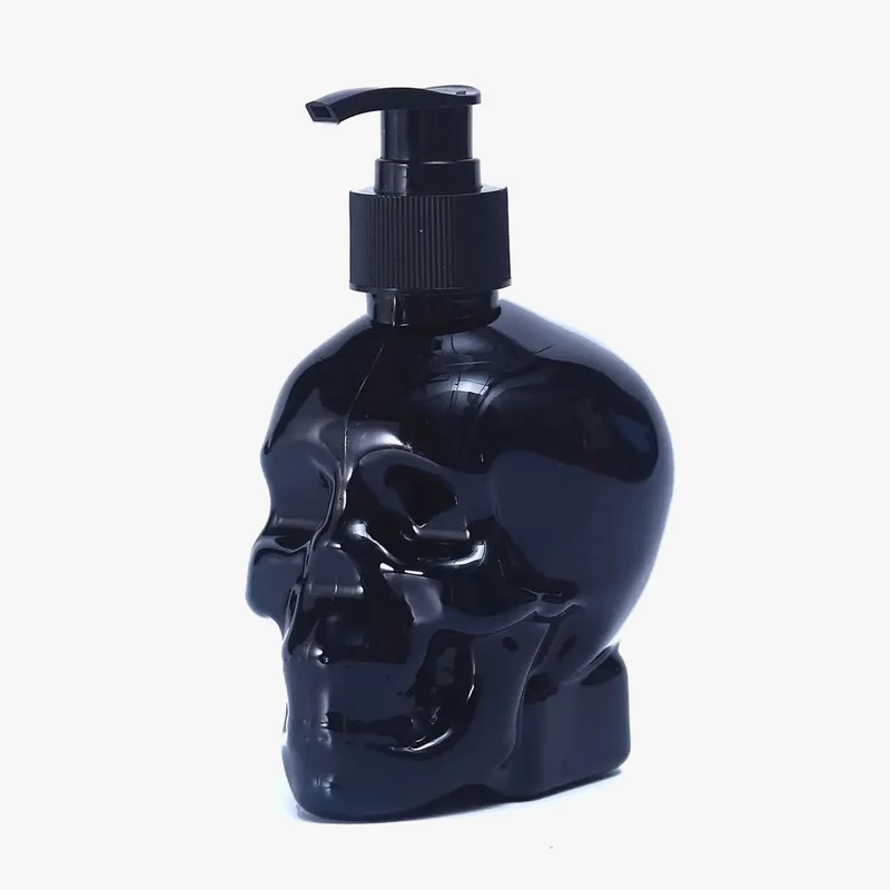 distributeur de savon crâne gothique pour décoration halloween