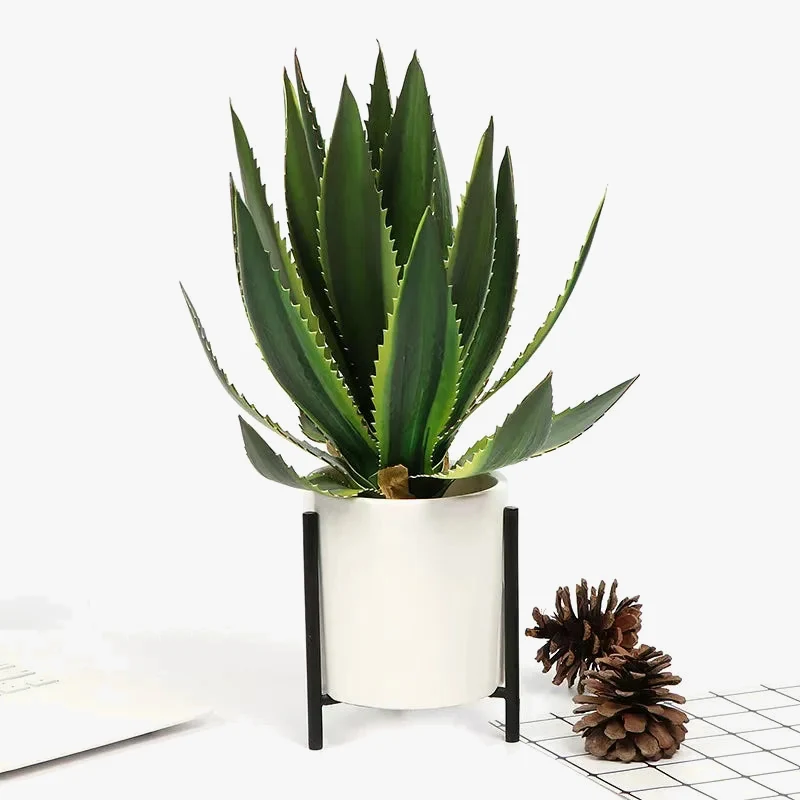 plantes succulentes artificielles aloe vera décoration intérieure et extérieure