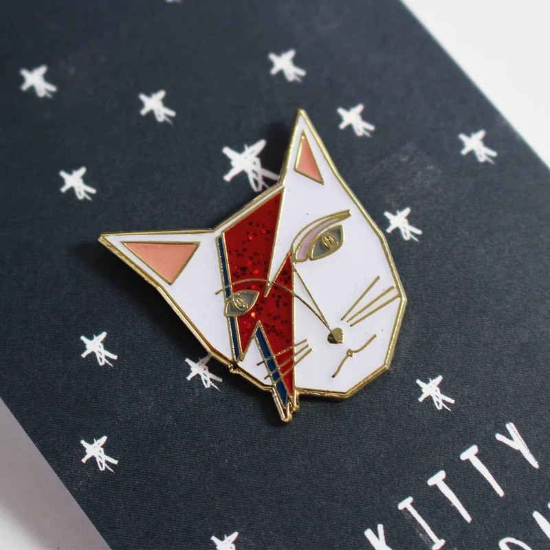 Pin's Kitty Stardust David Bowie