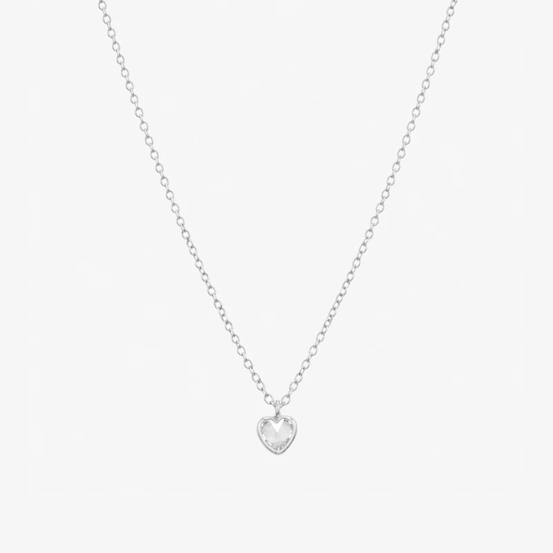 Collier cœur Argent Garanti