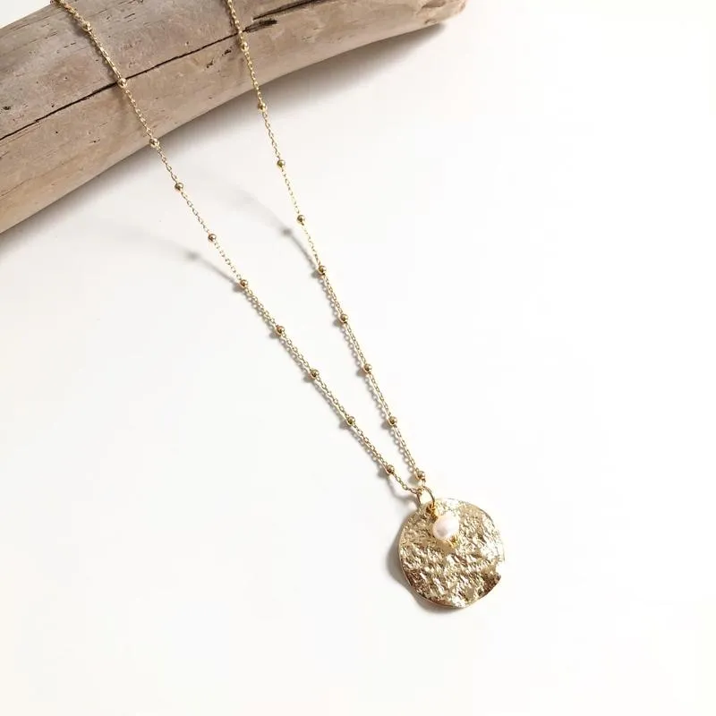 Collier "Ohana" plaqué or