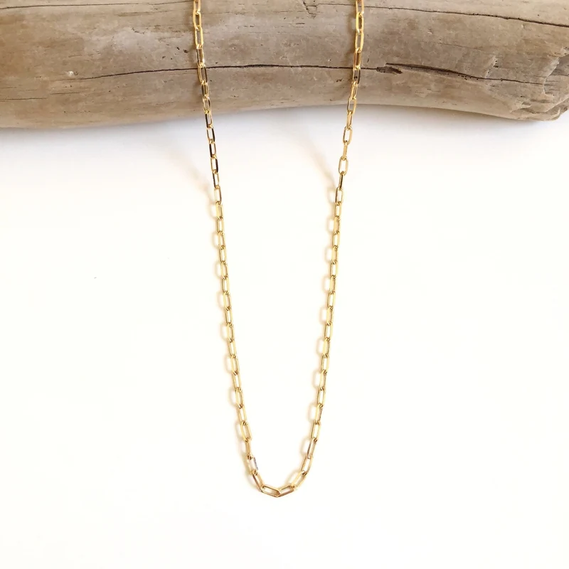 Collier "July" plaqué or