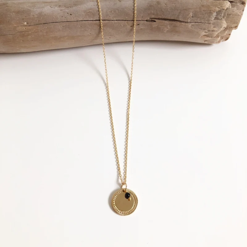 Collier "Edliane" plaqué or