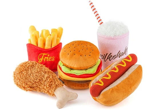 Peluche Hamburger American classic collection