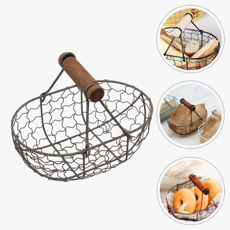 panier à œufs en métal pour fruits et légumes