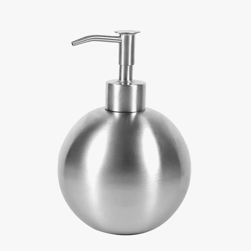 distributeur de savon à pompe en acier inoxydable 500 ml