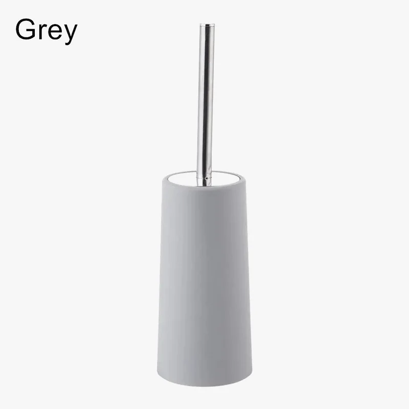 ensemble de brosse de toilette et support autonome pour salle de bain