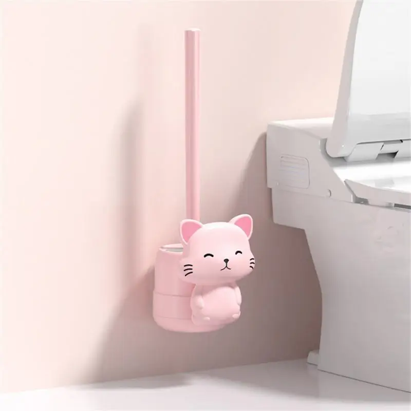 brosse de toilette pour nettoyage de fosse à squat sans angle mort