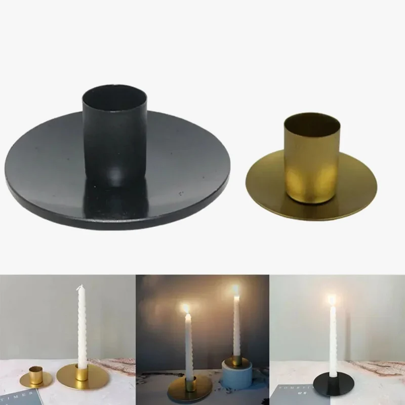 bougeoir en métal pour mariage fête et décoration