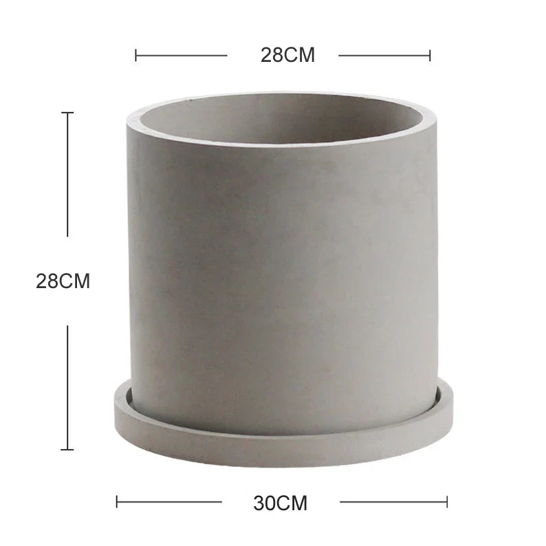 moules en silicone pour pots de fleurs et jardinières