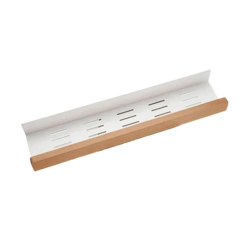 Wooden Kitchen Shelves，Kitchen Spice Rack，Wall-Mounted Punch-Free, Wall wood Storage Shelf， kitchen organizer corner shelf