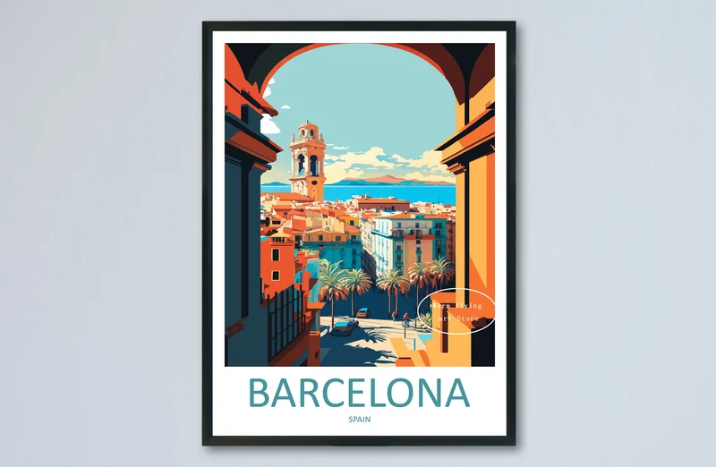 affiche de voyage toile paysages urbains new york rome tokyo venise
