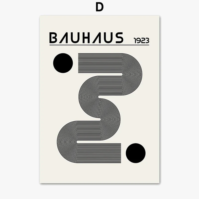 boho abstrait bauhaus géométrie nordique affiches art toile décor